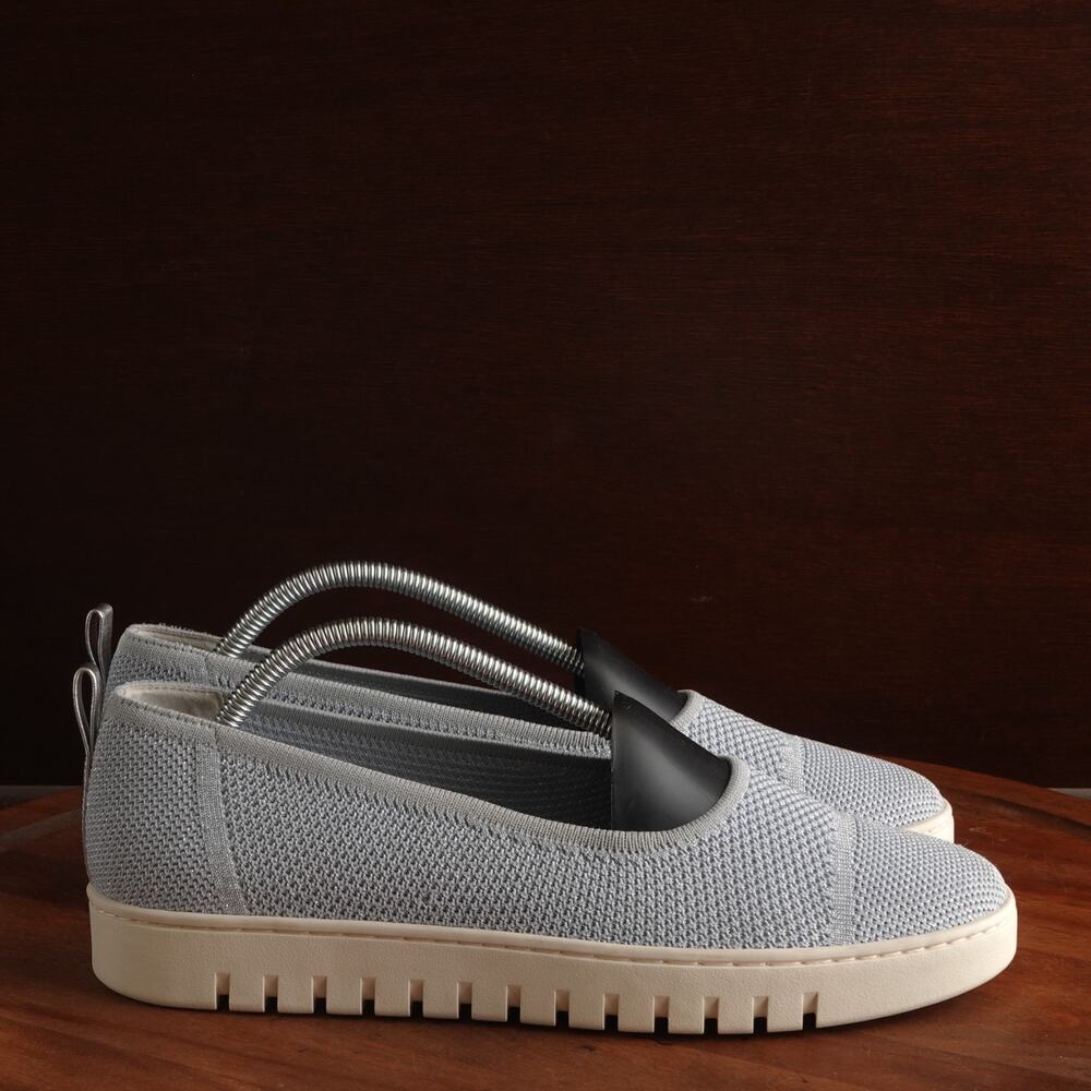 Vionic Shoes Women SZ 11 Blue Uptown Skimmer Knit Comfort Slip On Walking Casual